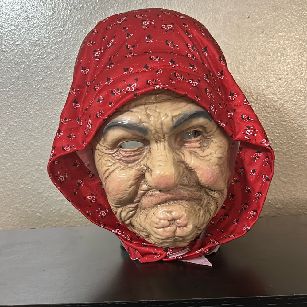 Halloween Old lady mask